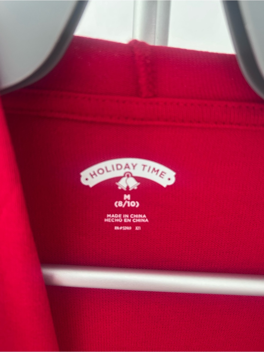 Holiday Time Red Pullover Sweatshirt